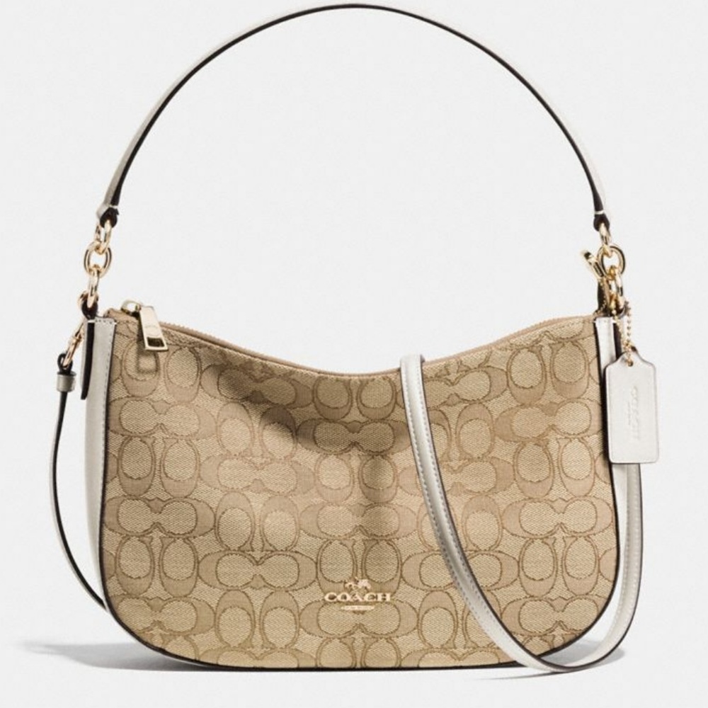 Coach Crossbody Handbag in Beige